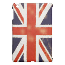 Mini cas d'iPad vintage d'Union Jack
