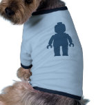 Minifig [großes Marine-Blau] fertigen vorbei mein  Hund T-shirt
