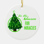 Miracles de Noël de lymphome de Non-Hodgkins Décorations Pour Sapins De Noël