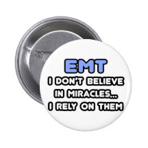 Miracles et EMTs Badge Avec Épingle