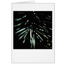 Miroitement de sapin de soirée cartes