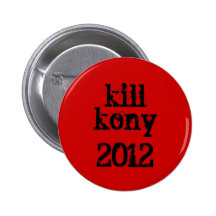mise à mort kony, bouton 2012 pin's