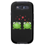 MIT Herzen de Frosch-Paare Étuis Galaxy S3