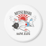 Mitsubishi null kühlschrankmagnet