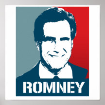 MITT ROMNEY-PLAKAT