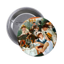 Mittagessen des Bootfahrt-Party, Renoir Anstecknadel