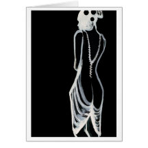 Mlle Lily White Waits Cartes De Vœux