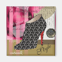 Mode : "Couture de Haute" par Cheryl Daniels Magnets