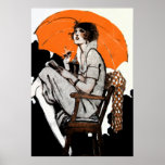mode d'aileron des années 1920 affiches