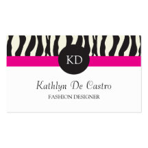 Modedesigner-Visitenkarte-Schablone