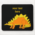 Modèle mignon de bande dessinée de dinosaure de St Tapis De Souris