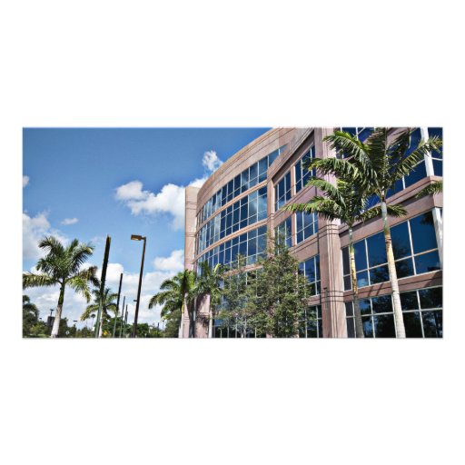 Moderne Büro-Gebäude-Architektur Photokarten