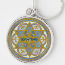 Mogen David Keychain Schlüsselband