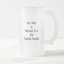 Mon épouse est mariée à un professeur d'Anglais ch Tasse À Café