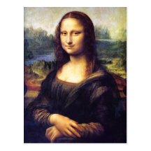 Mona Lisa, Leonardo da Vinci Cartes Postales