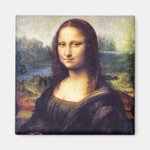 Mona Lisa, Leonardo da Vinci Kühlschrankmagnet