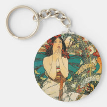 Monaco Monte Carlo Alphonse Mucha Schlüsselbänder