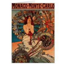 Monaco Monte Carlo Grußkarten