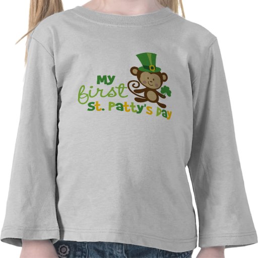Monkey 1. St Patrick Tag Shirt