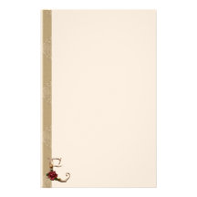 Monogramm stationäres E Büropapier