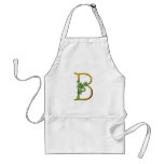 Monogramme irlandais B d'or Tabliers