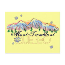 Mont Tremblant Quebec Gebirgslandschaftspostkarte