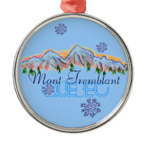 Mont Tremblant Quebec Gebirgsverzierung Weihnachtsbaum Ornamente