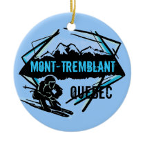Mont Tremblant Quebec Skiverzierung Weinachtsornamente