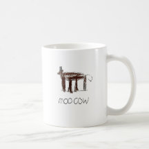 Moo Cow Koffie Beker