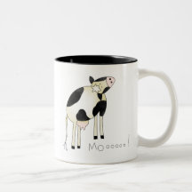 MOO de vache Tasses