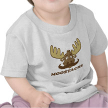 Moostache T Shirts