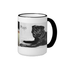 Mops Kaffee Haferl