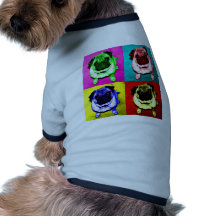Mops Richi in 4 Farben Hunde Shirt
