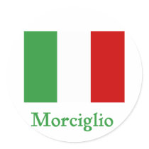 Morciglio Italiener-Flagge aufkleber