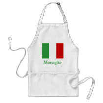 Morciglio Italiener-Flagge schürzen