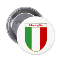 Morciglio italienisches Flaggen-Schild buttons