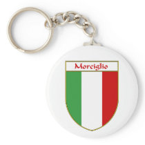 Morciglio italienisches Flaggen-Schild schlüsselanhängern