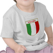 Morciglio italienisches Flaggen-Schild t-shirts