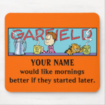 Morgen Mousepad Garfields Logobox