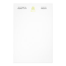 Mori Monogramm Individuelle Büropapiere