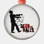 "MORT ornement de zombi des HALLS"