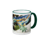 Mosaïques de lézard de Gaudi Tasses