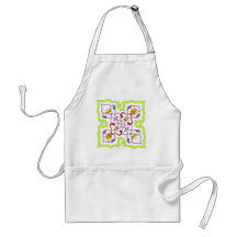 Motif abstrait : Copie de textile Tablier