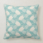 Motif d'oiseau coussin