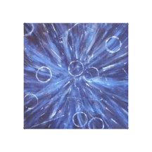 Motiv Blue Gespannte Galeriedrucke