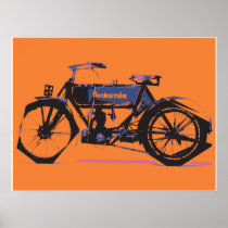 Motorrad bei dem Transport