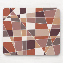 Mousepad abstrait de la géométrie tapis de souris