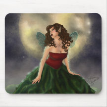 Mousepad de Fae de protection de lis Tapis De Souris