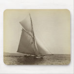 Mousepad grand de bateau à voile de bateau tapis de souris
