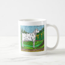 Moutons de ferme mugs à café